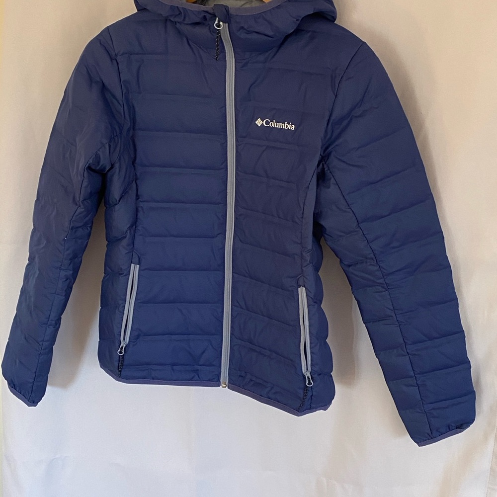 Columbia Blue Puffer Jacket